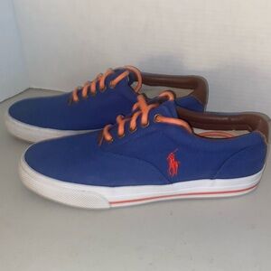 Polo Canvas tennis/boat Shoes Size 10D